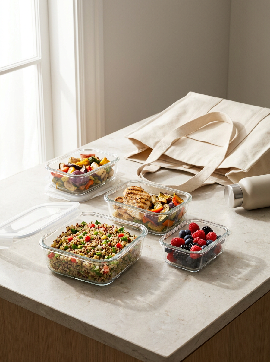 Travel meal prep guide cover