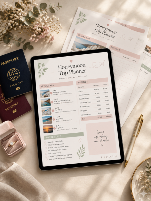 Honeymoon Trip Planner — Plan the Perfect Romantic Escape