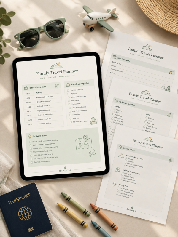 Family Travel Planner — Stress-Free Trips with Kids